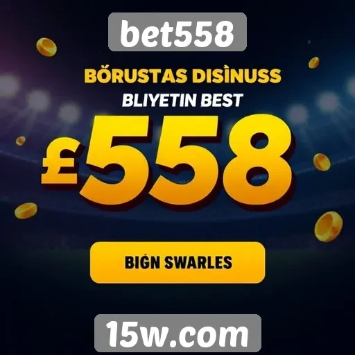 Promoções e bônus oferecidos pelo bet558